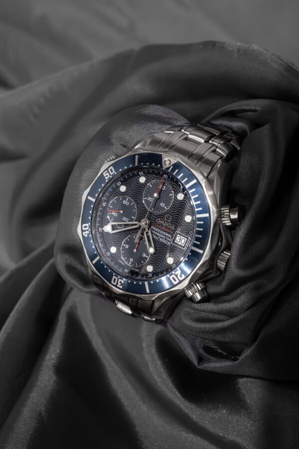 2008 Omega Seamaster Chronograph 2599.80.00 Navy Dial