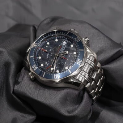 2008 Omega Seamaster Chronograph 2599.80.00 Navy Dial