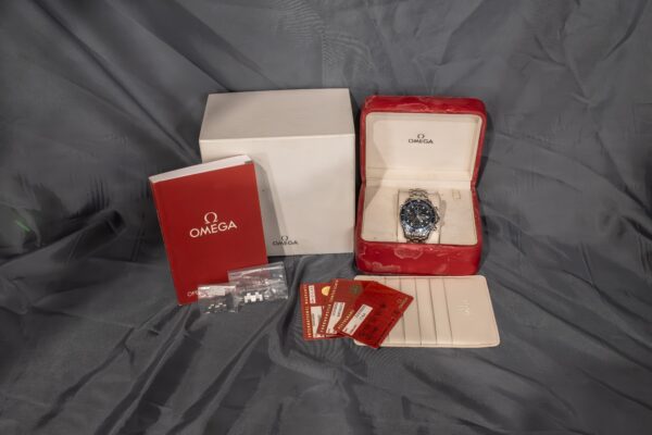 2008 Omega Seamaster Chronograph 2599.80.00 Navy Dial