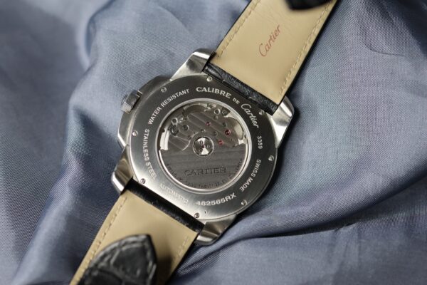 2011 Cartier Calibre De Cartier W7100037 Silver Dial