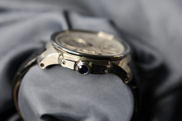 2011 Cartier Calibre De Cartier W7100037 Silver Dial