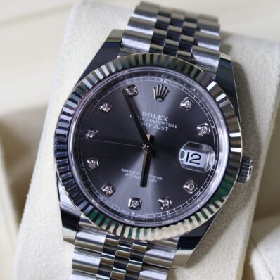 2021 Rolex Datejust 126334 Rhodium Dial
