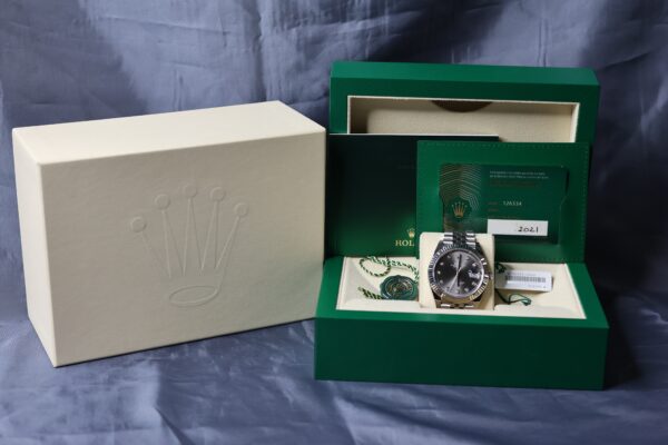 2021 Rolex Datejust 126334 Rhodium Dial