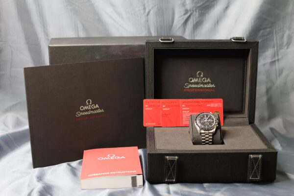 2023 Omega Speedmaster "Sapphire Sandwich" 310.30.42.50.01.002 Black Dial