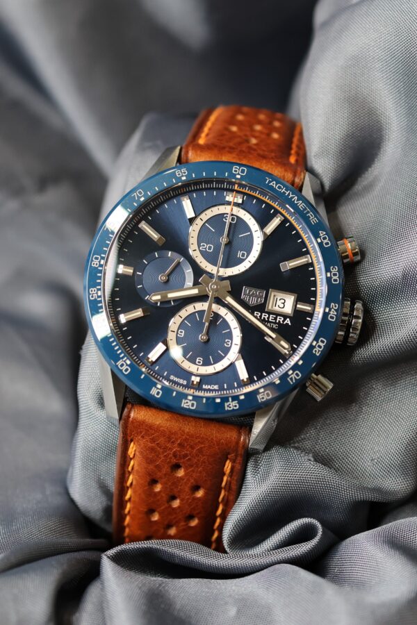 2021 TAG Heuer Carrera CBM2112-0 Blue Dial