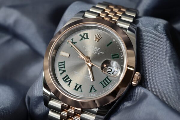 2024 Rolex Datejust "Wimbledon" 126301 Slate Dial