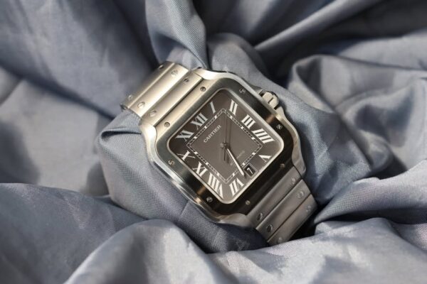 2021 Cartier Santos CRWSSA0037 Black Dial