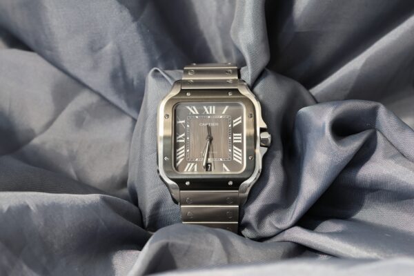 2021 Cartier Santos CRWSSA0037 Black Dial