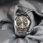 Rolex Datejust 41mm 126300 slate dial stainless steel watch front view