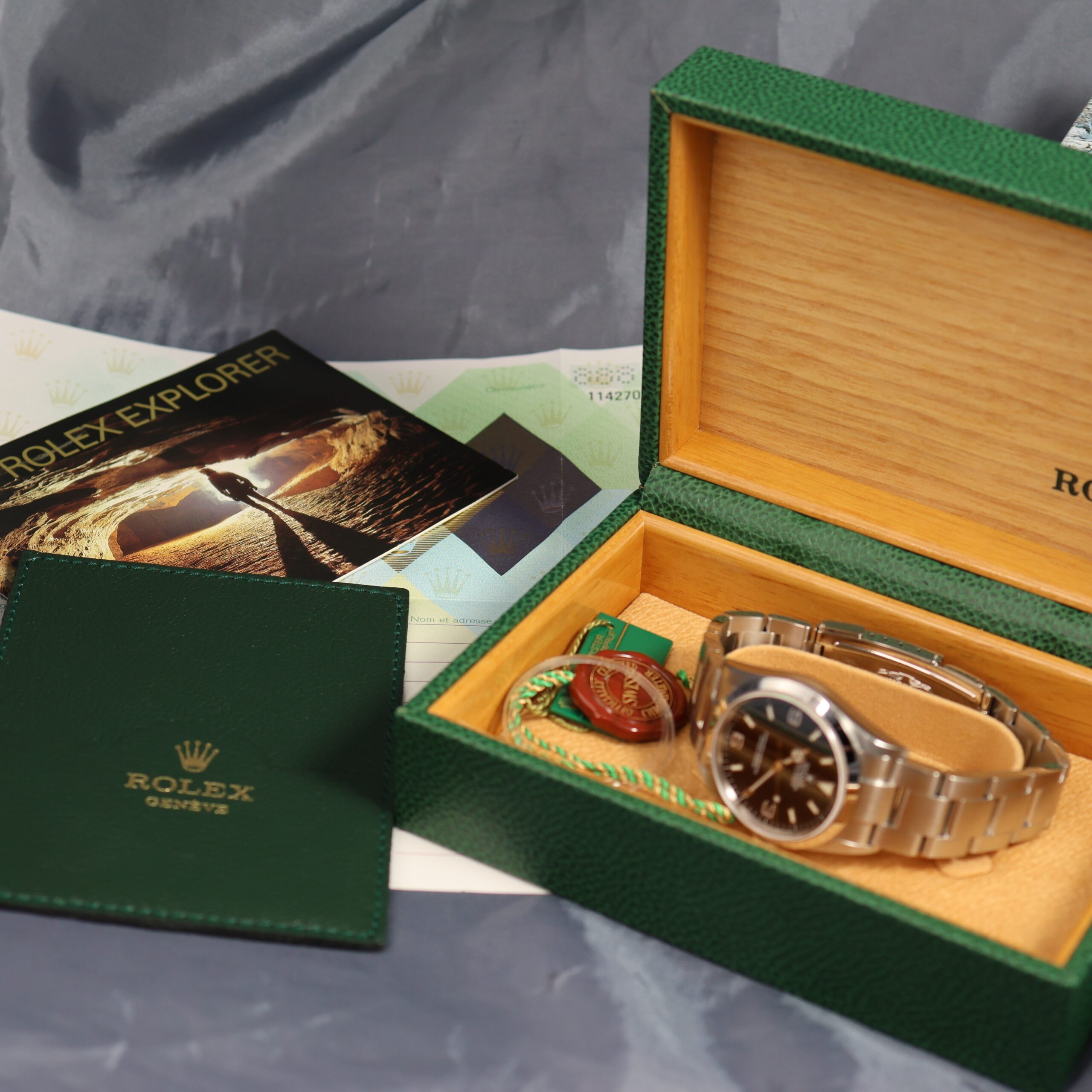 Rolex Explorer 36mm 2004 Steel Ref. 14270