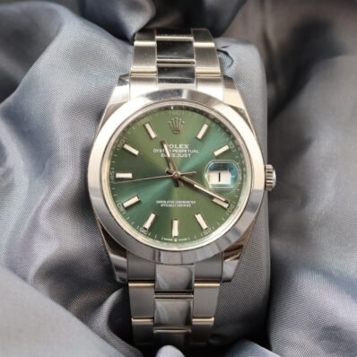 Rolex Datejust 41mm Green Dial Stainless Steel – Ref. 126300 (2025)