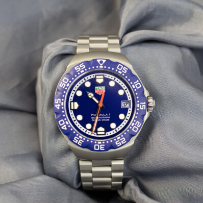 Tag Heuer Formula 1 Solargraph 38mm WBY1112.BA0042 Blue Dial (2025)