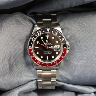 Rolex GMT-Master II 40mm Black Dial “Coke” Bezel – Ref. 16710 (1999)