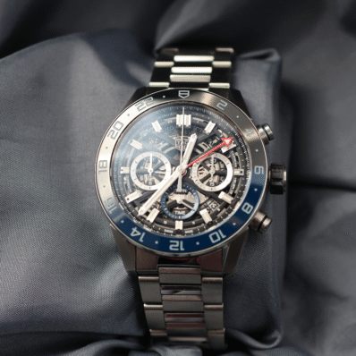 TAG Heuer Carrera Heuer 02 45mm Skeleton Dial – Ref. CBG2A1Z (2021)