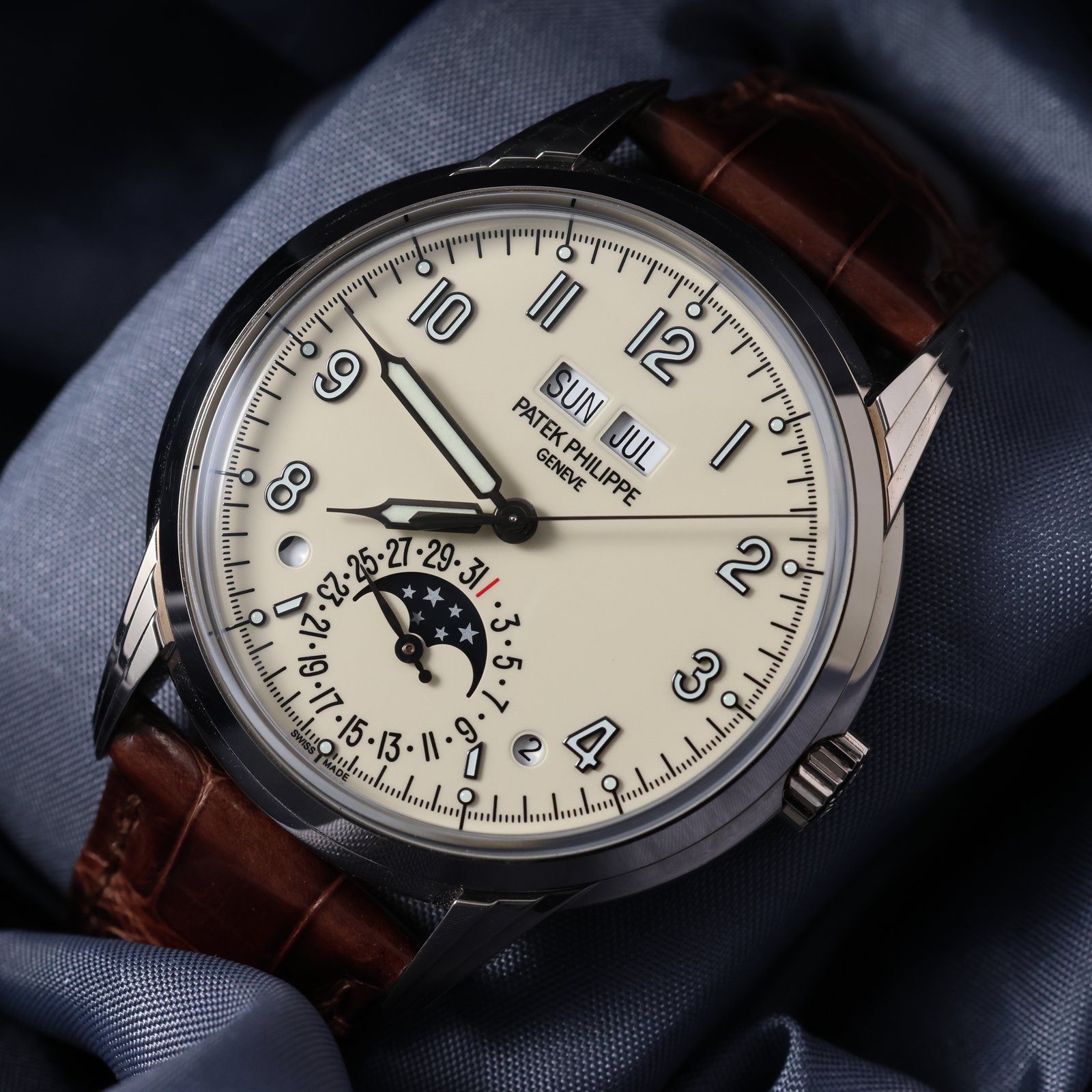 18k White Gold Patek Philippe 5320G-001 Grand Complications Perpetual Calendar – Full Set