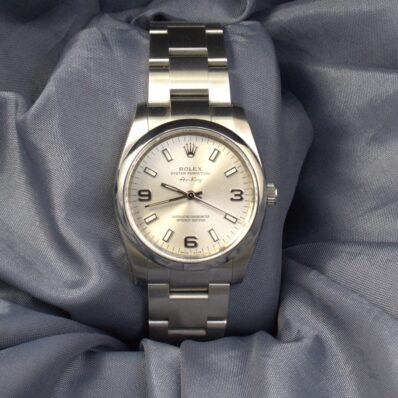 Rolex Air-King 34mm Silver Dial – Ref. 114200 (2007)