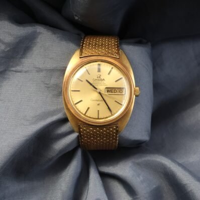 Vintage Omega Constellation Day-Date 18k Yellow Gold Automatic Chronometer – Circa 1960s