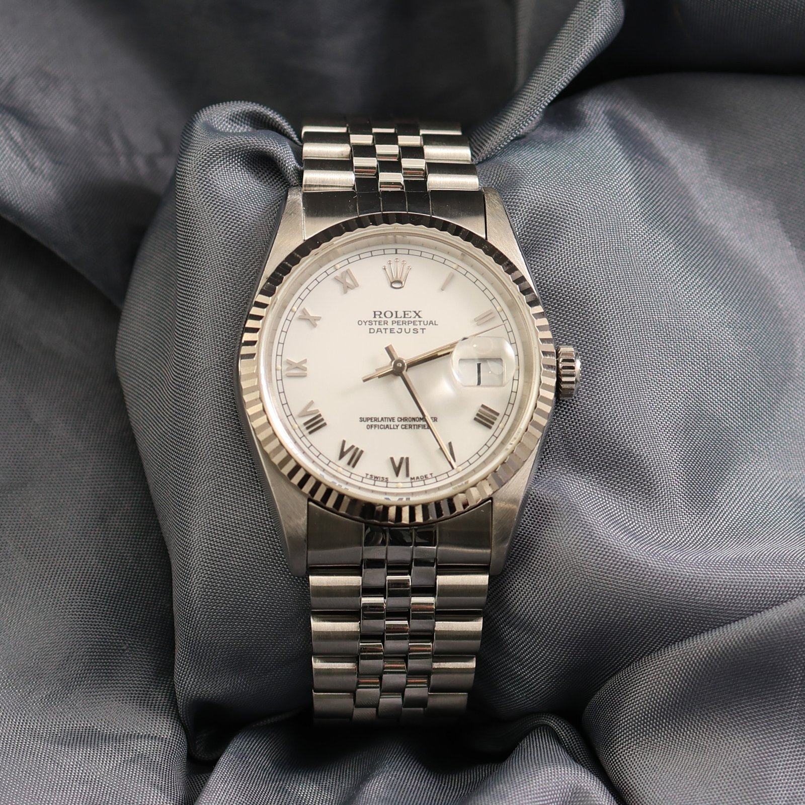 Rolex Datejust 36 Stainless Steel Silver Dial – Ref. 16234 (1995)