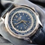 Patek Philippe World Time Flyback Chronograph Blue Guilloché Dial – Ref. 5930G-010 (2021)