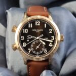 Patek Philippe Calatrava Pilot Travel Time Brown Dégradé Dial 37.5mm – Ref. 7234R-001 (2021)