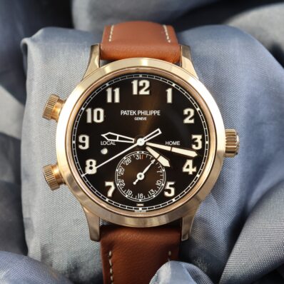 Patek Philippe Calatrava Pilot Travel Time Brown Dégradé Dial 37.5mm – Ref. 7234R-001 (2021)