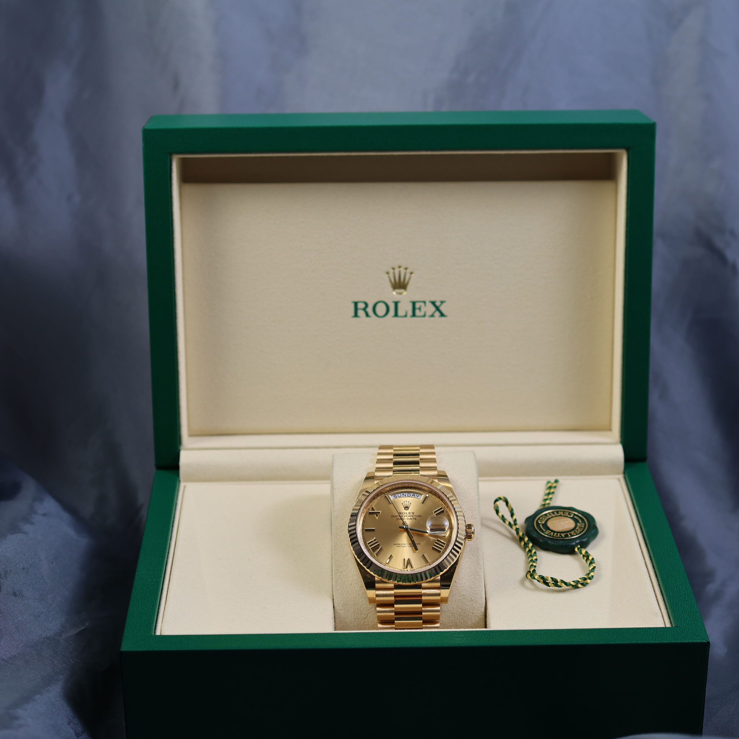 Rolex Day-Date 40mm 228238 18k Yellow Gold - Unworn Naked